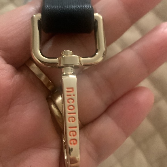 Nicole Lee Black and Gold Strap - Picture 2 of 6